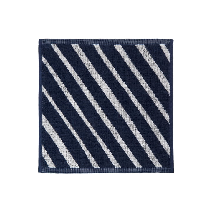 Kalasääski Mini towel from Marimekko in the colours dark blue / off-white