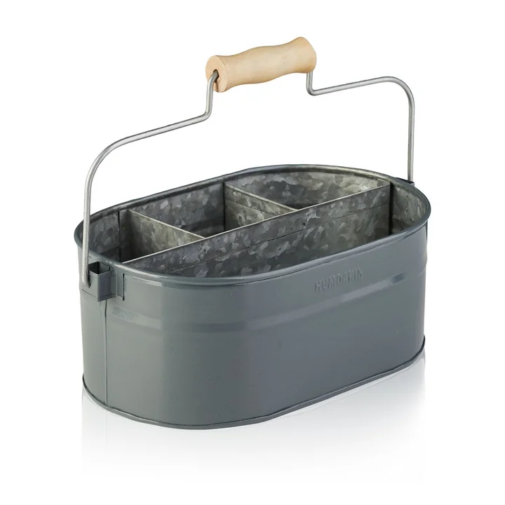 The utensils container of Humdakin, 30 x 19 x 13 cm, gray