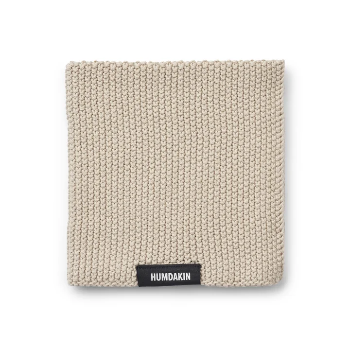 The Humdakin dishcloth, 28 x 28 cm, light stone
