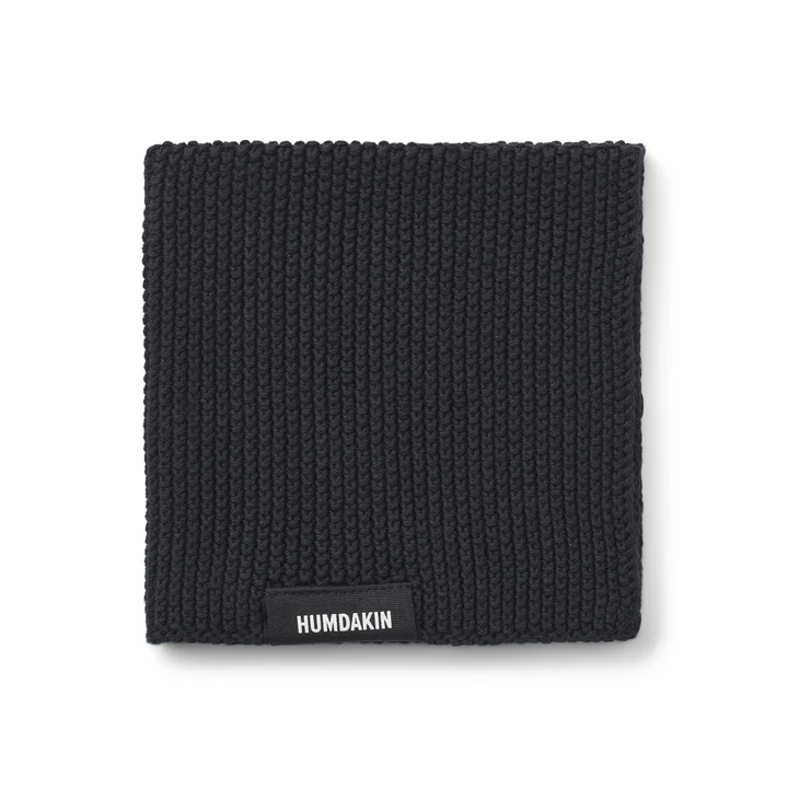 The dishcloth from Humdakin, 28 x 28 cm, coal