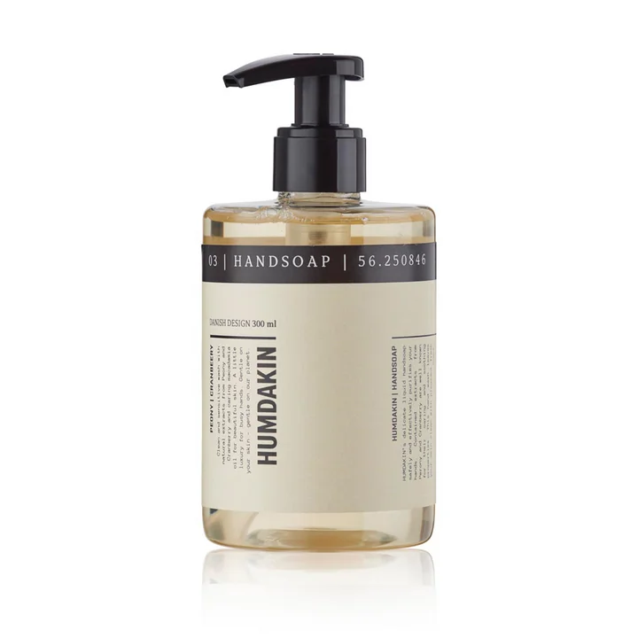 Humdakin hand soap, 300 ml, peony and cranberry