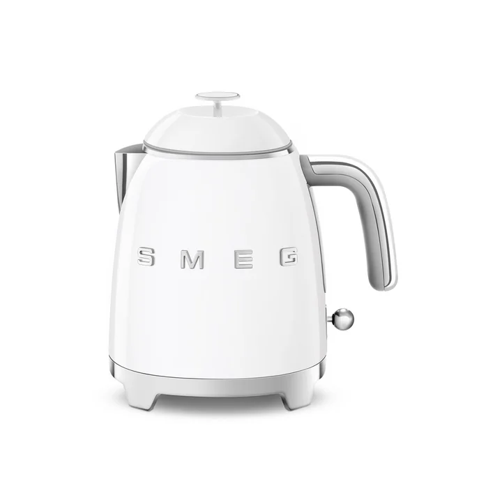 Mini water boiler KLF05 in 50's retro style by Smeg in white