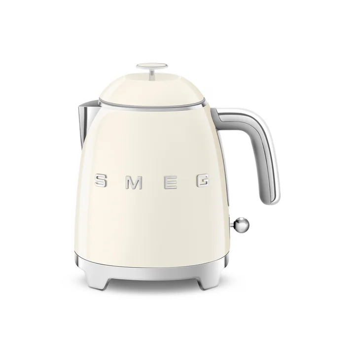 Mini water boiler KLF05 in 50's retro style by Smeg in cream