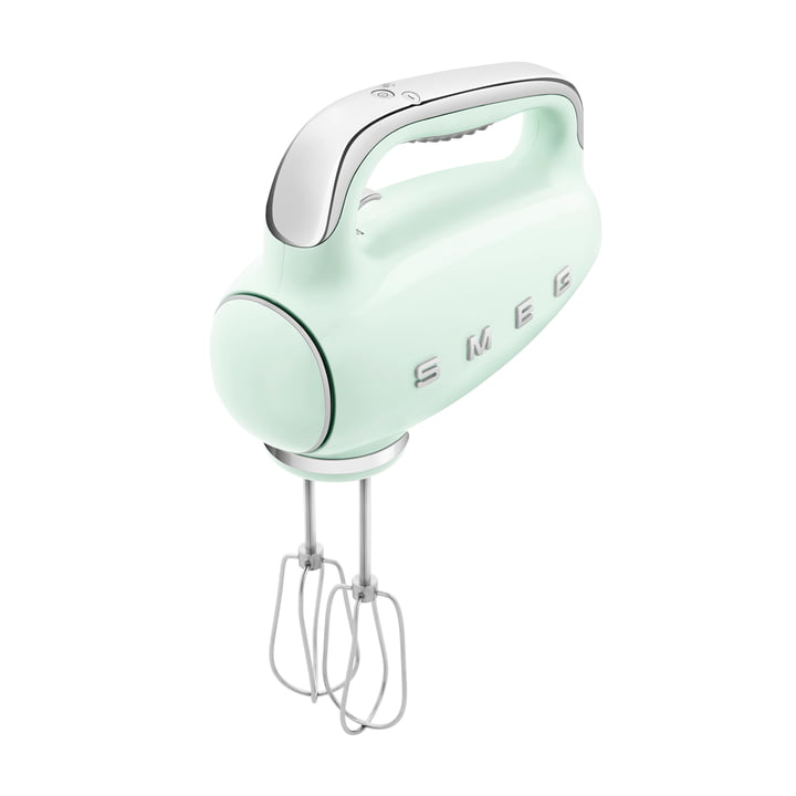 Hand mixer HMF01 in 50's Retro Style from Smeg in pastel green