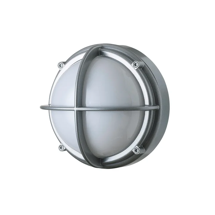 Skot LED Outdoor Wall lamp 3000 K 6. 5 W, aluminium / opal white from Louis Poulsen