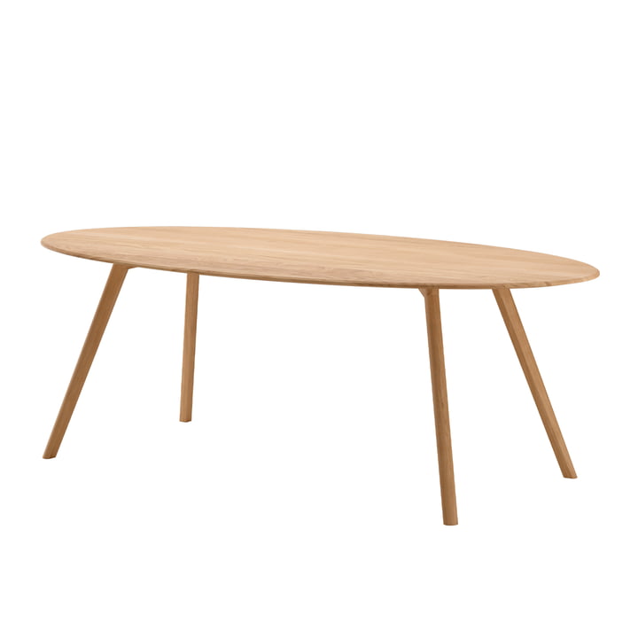 Meyer table Rounded Large 200 x 92 cm, oak waxed by OUT Objekte unserer Tage