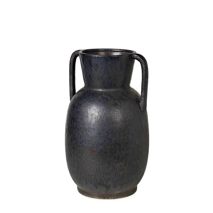 Simi Vase, h 29 cm from Broste Copenhagen in antique grey