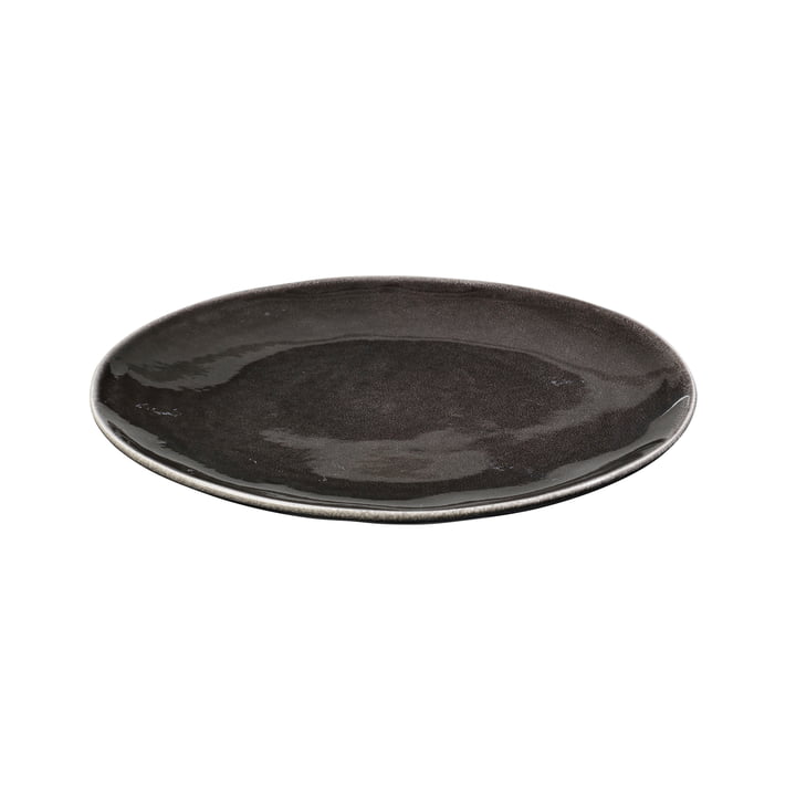 The Nordic Coal dinner plate from Broste Copenhagen , Ø 26 cm