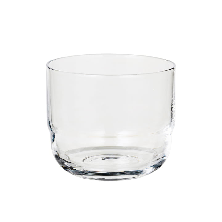 Nordic Bistro Drinking glass, 15 cl from Broste Copenhagen in clear