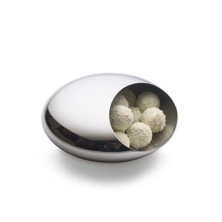 The Cocoon snack bowl from Philippi , Ø 16 cm, stainless steel