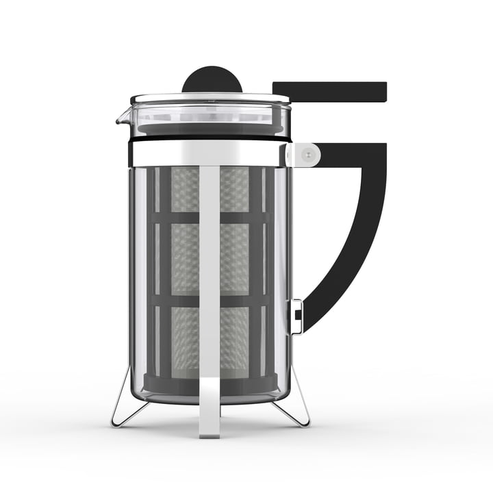 The László coffee maker from Philippi , 1 l, stainless steel