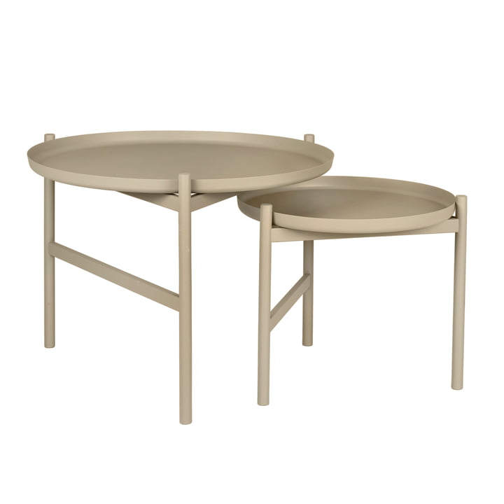 The Turner side table from Broste Copenhagen with 2 table tops