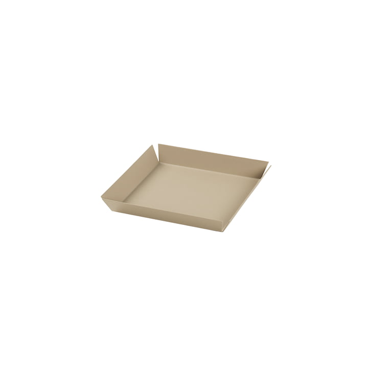 Erika Serving tray, 14 x 14 cm from Broste Copenhagen in mojave desert sand