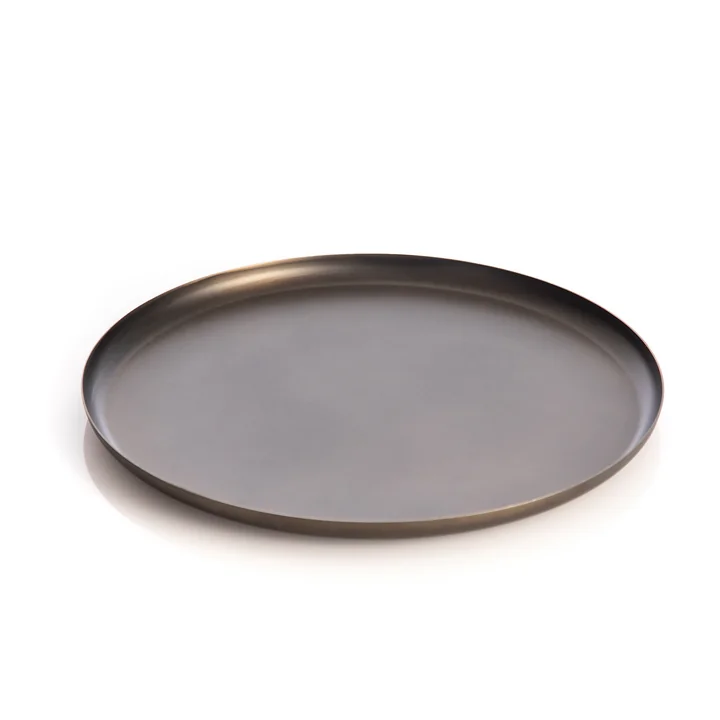 Bao Tray medium, Ø 30 cm, black from XLBoom