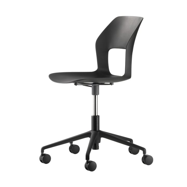 Occo SC Swivel chair, black from Wilkhahn