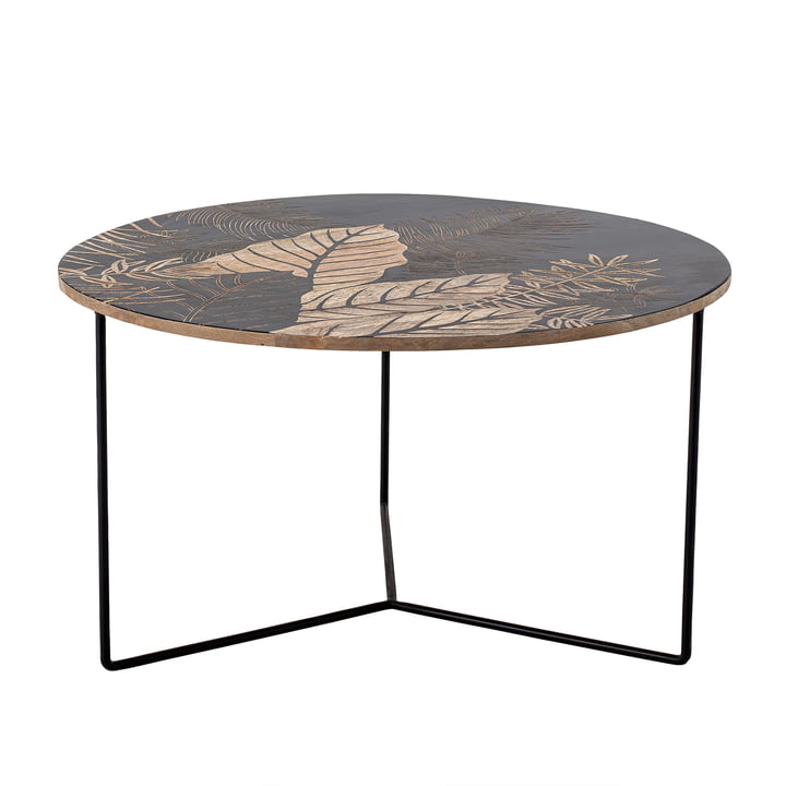 The Lac coffee table from Bloomingville , mango wood, black