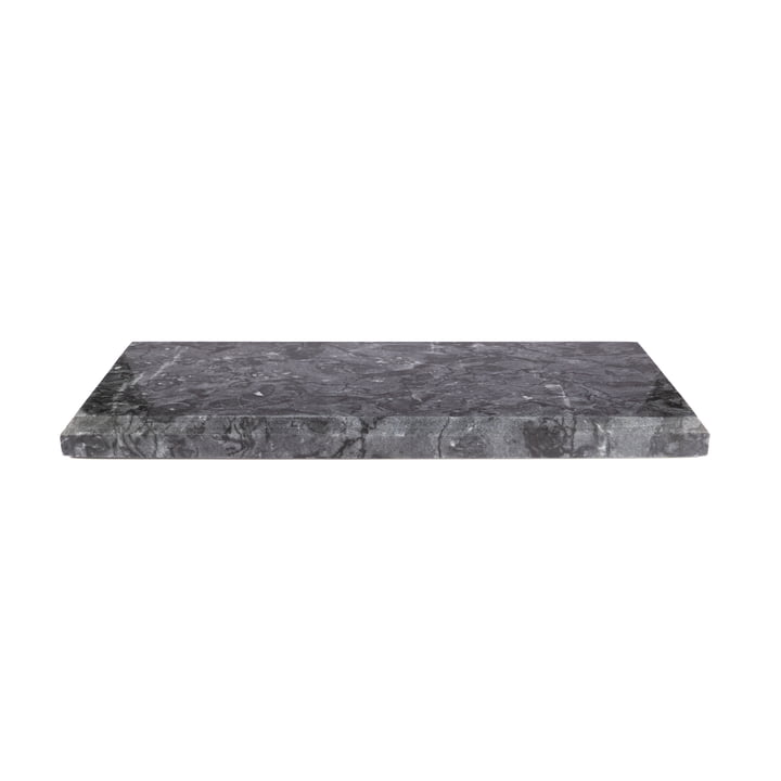 Marble tray, dark grey / 30 x 10 cm from yunic