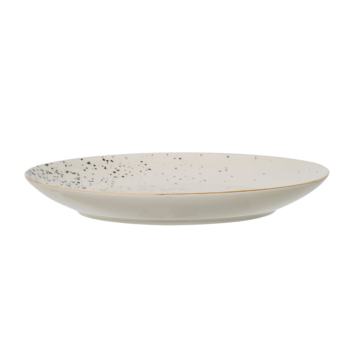 Venus plate Ø 25 cm from Bloomingville in white / black