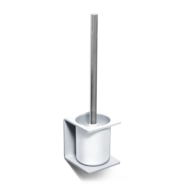 Puro Toilet brush from Radius Design in white (adhesive version)