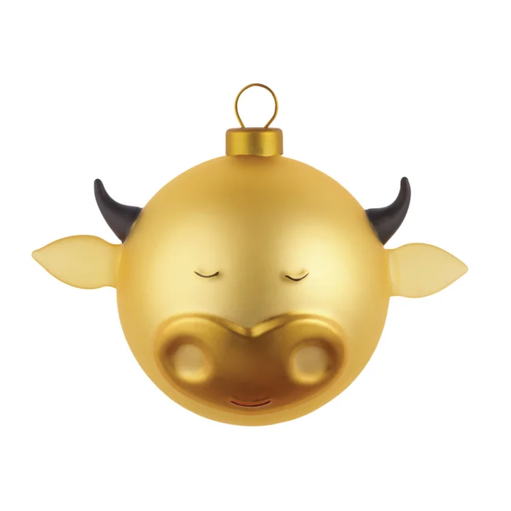 Palle Presepe Christmas tree bauble from Alessi in gold