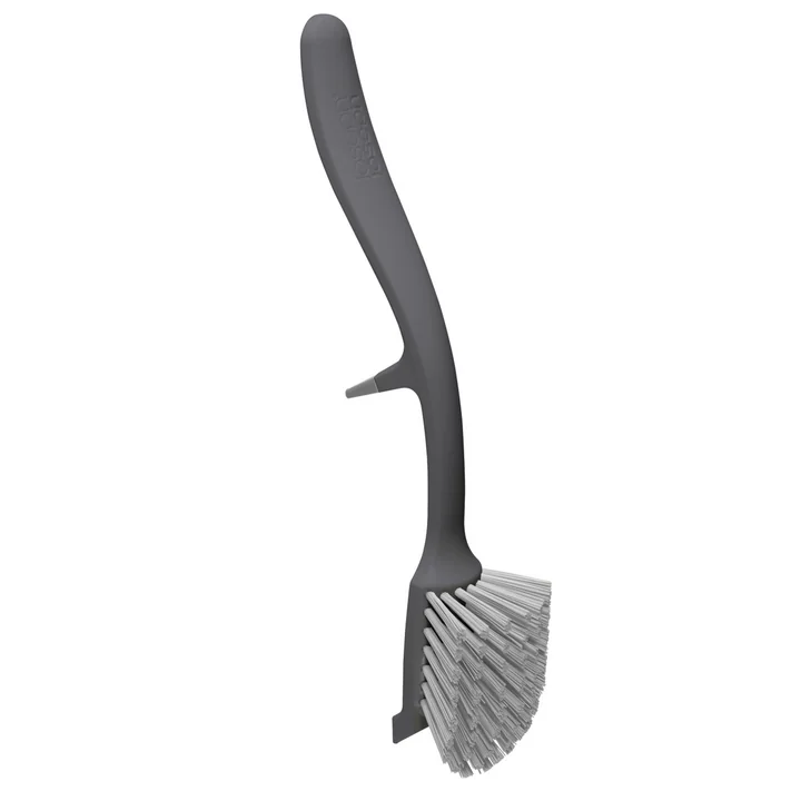 Edge Sink brush from Joseph Joseph in grey / light grey