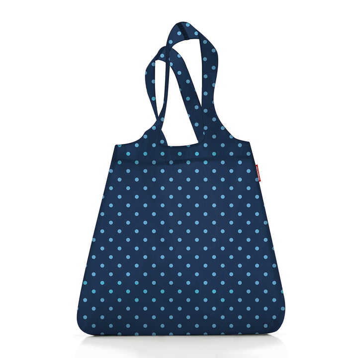 mini maxi shopper by reisenthel in mixed dots blue ( Limited Edition )