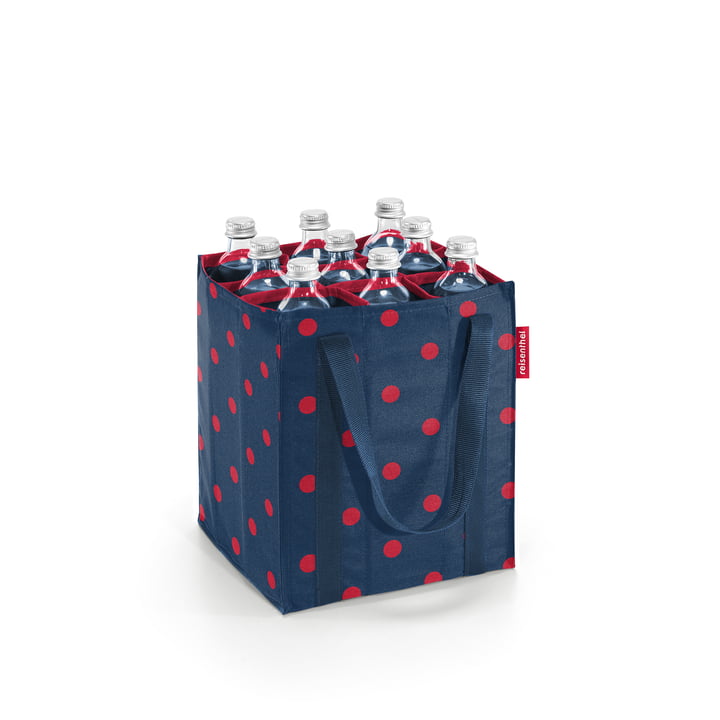bottlebag by reisenthel in mixed dots red ( Limited Edition )