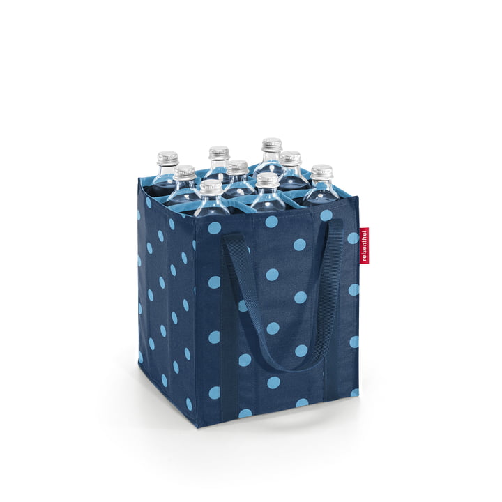 bottlebag from reisenthel in mixed dots blue ( Limited Edition )