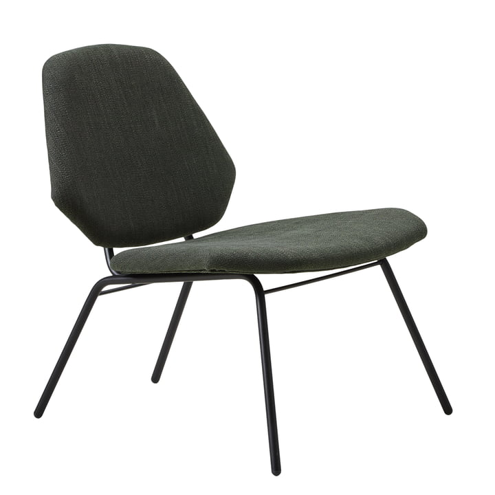 Lean Lounge chair from Woud in Symphony Mills Atlantis 510 (army green)