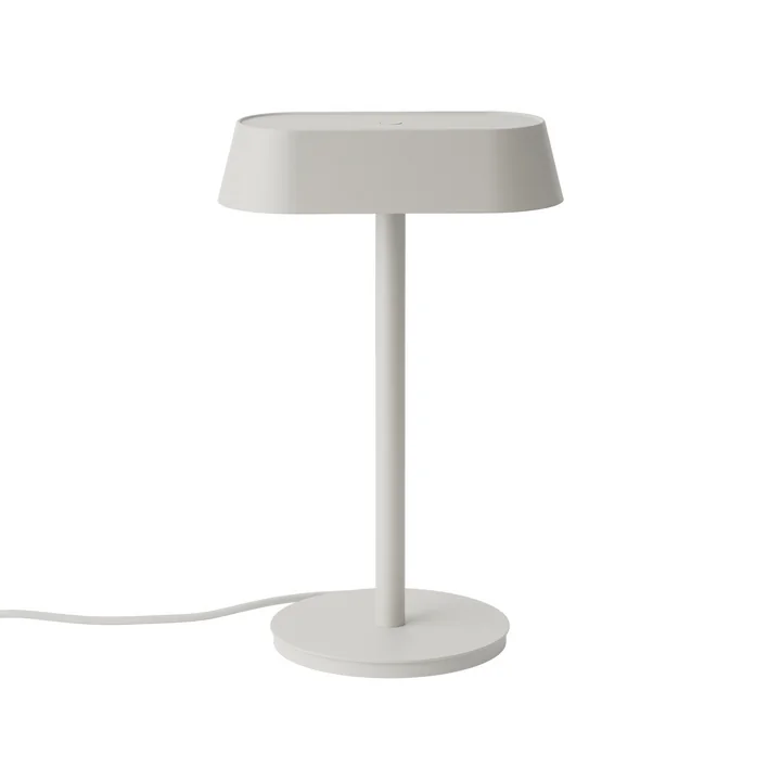 Linear Table lamp from Muuto in the colour grey