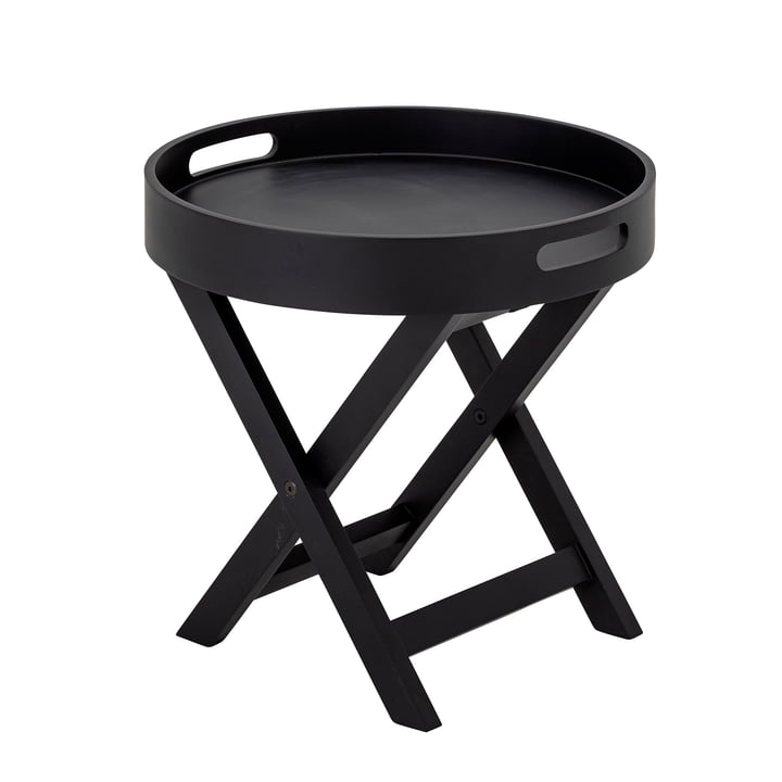 Freya Tray table from Bloomingville in black