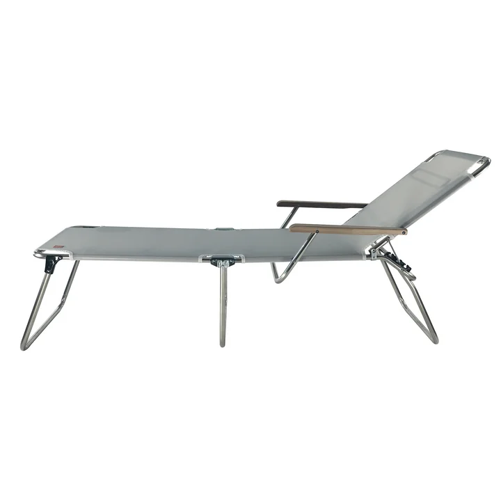 Fiam - Amigo 40+ with armrest, silver-grey