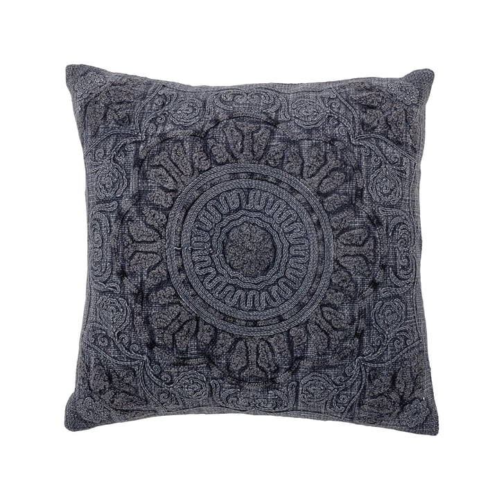 Adin Cushion 45 x 45 cm, from Bloomingville in color darkblue