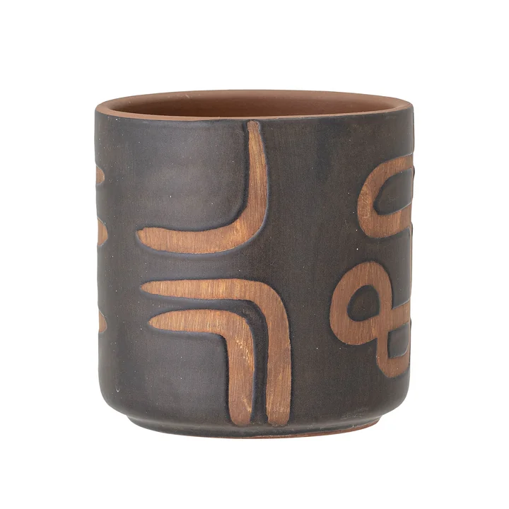 Abas Flowerpot from Bloomingville in brown