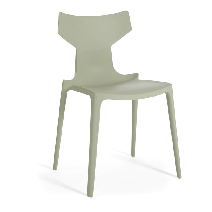 Re-Chair chair from Kartell in green