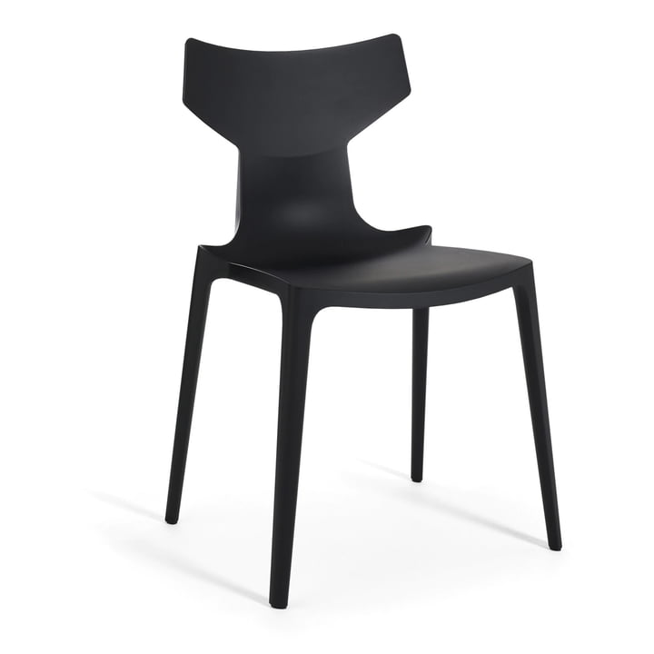 Re-Chair chair from Kartell in black