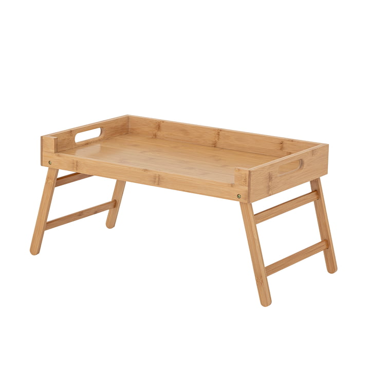 Aden Tray table from Bloomingville in natural bamboo