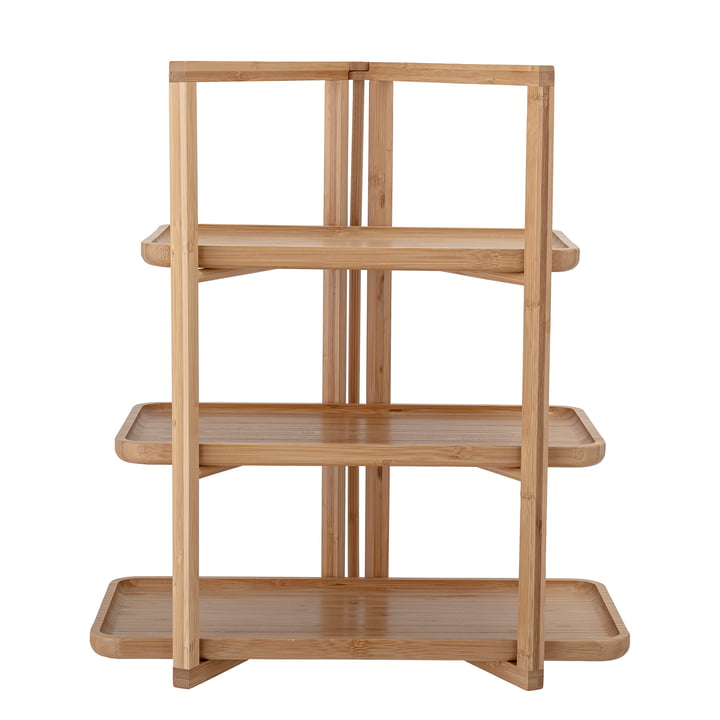 Adona tray shelf from Bloomingville in natural bamboo (4-pcs,)