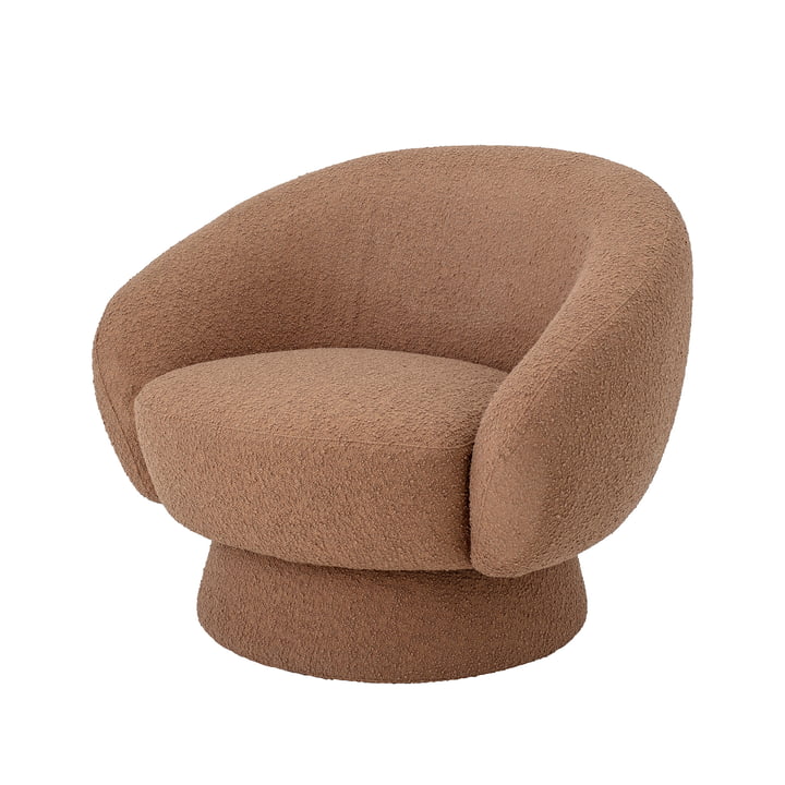 Ted Lounge chair from Bloomingville in brown