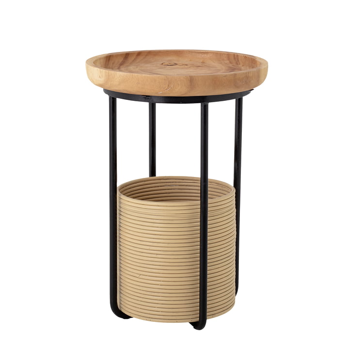 Hitti Side table from Bloomingville in acacia nature / black