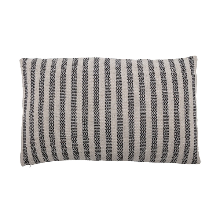 Kari Cushion from Bloomingville , 85 x 50 cm in black / white