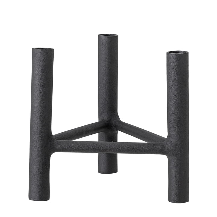 Deeb Candleholder from Bloomingville in the color black