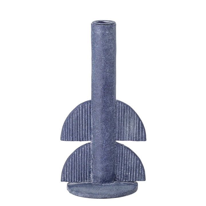Bess Candleholder No. 2 from Bloomingville in blue