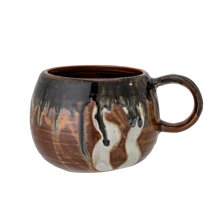 Senna Mug from Bloomingville in dark brown