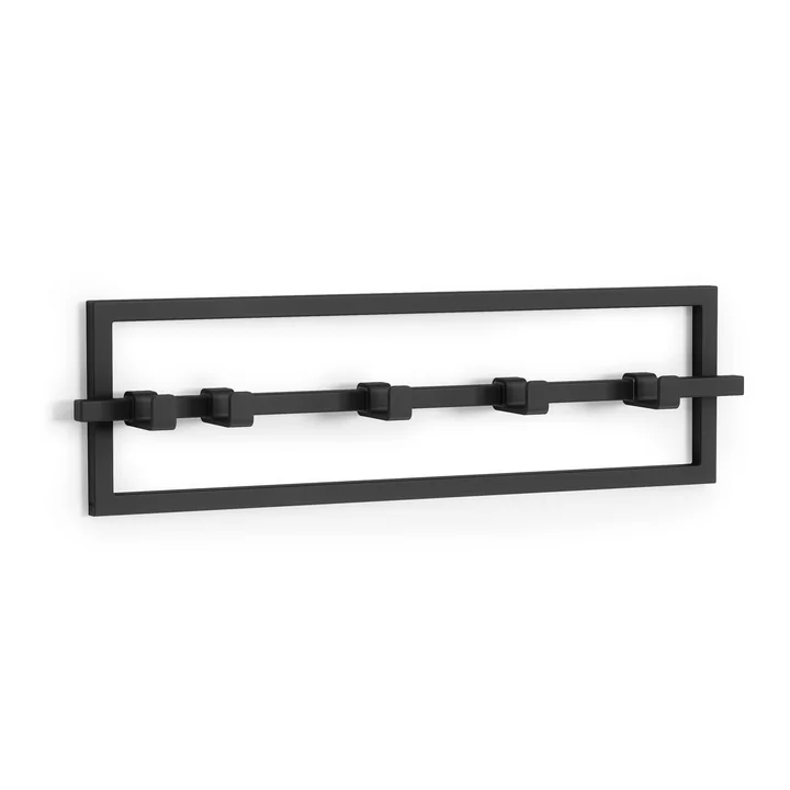 Cubiko Wall coat rack, L 53 cm from Umbra in black