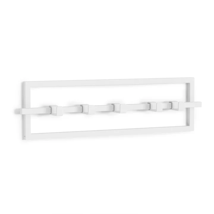 ubiko wall coat rack, L 53 cm from Umbra in white