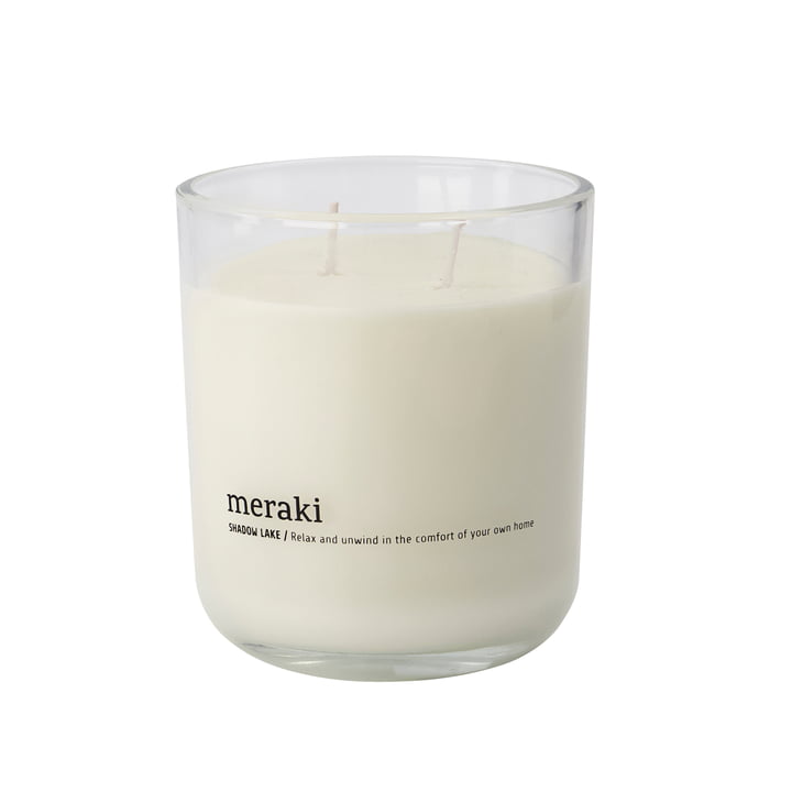 Scented candle Ø 9.6 cm, Shadow lake from Meraki