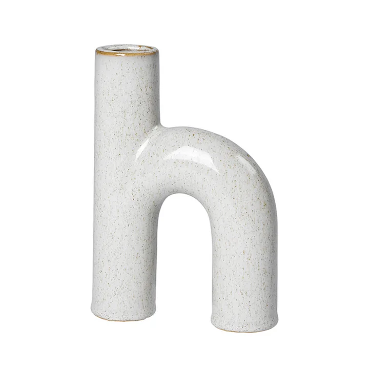 Hector Vase from Broste Copenhagen in rainy day