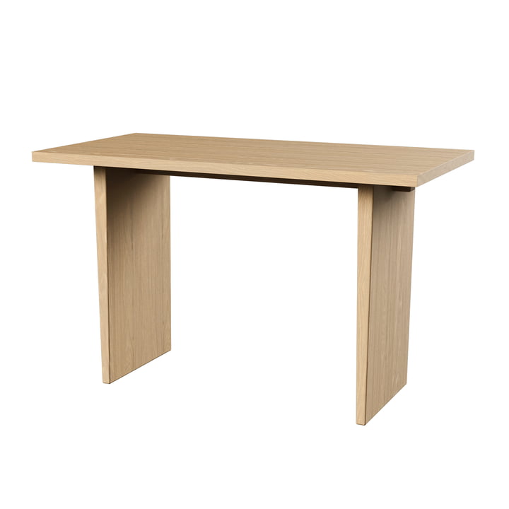 Private Desk, 60 x 120 cm, natural / oak from Gubi
