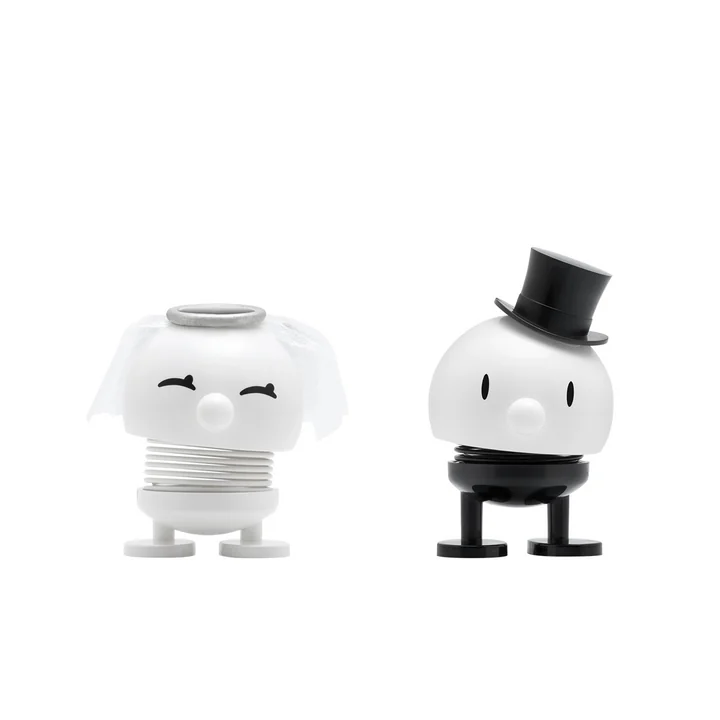 Bride & Groom , small / white from Hoptimist